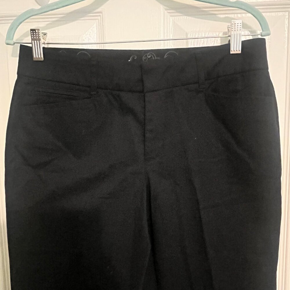 JM Collection Black Chino Pant Size 6